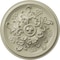 Ekena Millwork Katheryn Ceiling Medallion (Fits Canopies up to 2 1/8"), 14 1/2"OD x 2 3/4"P, Clear Yellow CM14KTCYF - alternate 1